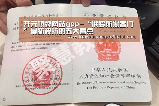 开元棋牌网站app-“俄罗斯黑客门”最新波折的五大看点(图1) 开元棋牌网站appapp